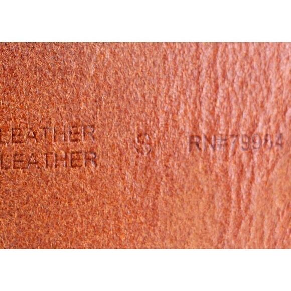 Chico's BROWN GENUINE LEATHER 1 7/8"Wd CASUAL DRESS WOMEN'S BELT Sz S (R62 - Picture 9 of 14